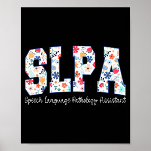 Affiche Pathologie du langage floral instantané Slpa Appre