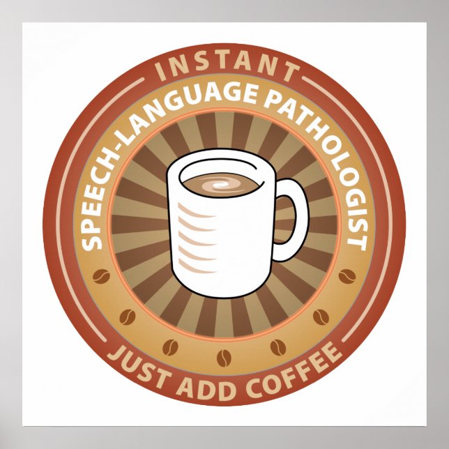 Affiche Pathologiste de la parole instantanée (Devant)