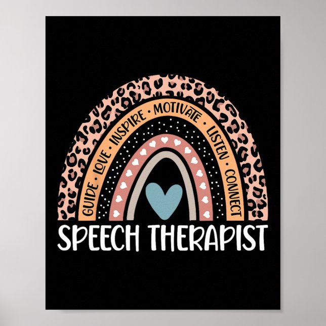 Affiche Pathologiste Langue 100e Jour De L'École Slp Thera (Devant)