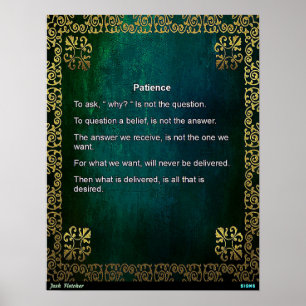 Affiche Patience