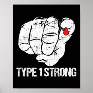 Affiche Patients diabétiques Sensibilisation aux combattan