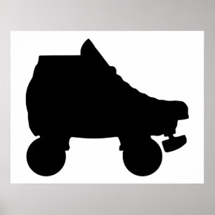 Affiche patin de rouleau