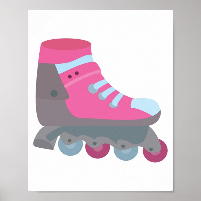 Affiche Patinage à rouleaux (Devant)