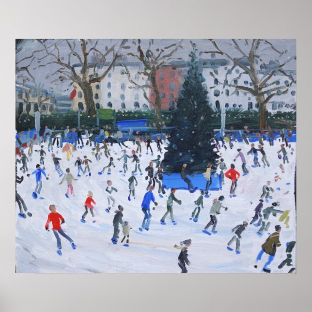 Affiche Patinage Musée d'histoire naturelle 2012 (Devant)