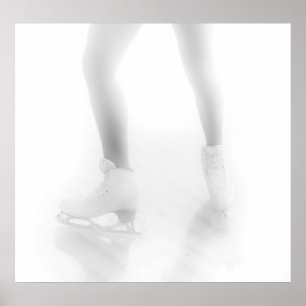Affiche Patinage sur glace