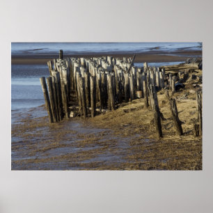 Affiche Patiné et usé