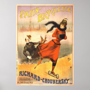 Affiche Patins en ligne 1890