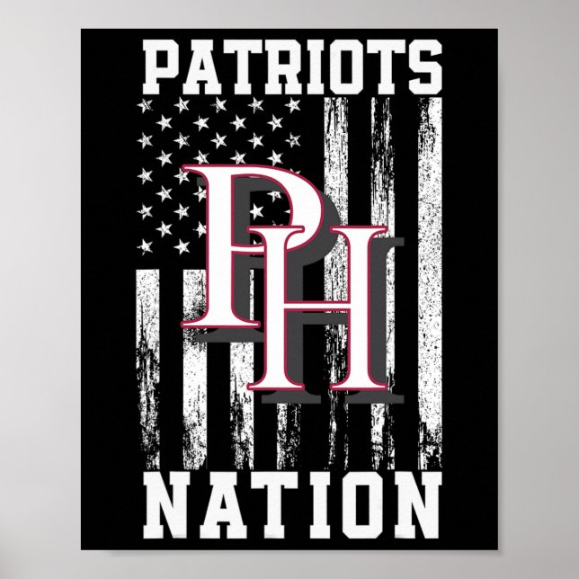 Affiche Patrick Henry Patriots Logo Nation Hs (Devant)