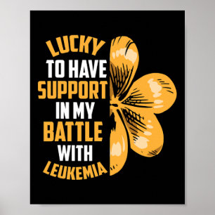 Affiche Patricks Jour Quatre Leaf Clover Augmenter la leuc