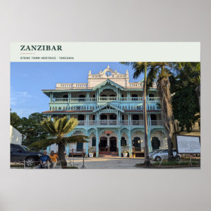 Affiche Patrimoine de Stone Town à Zanzibar