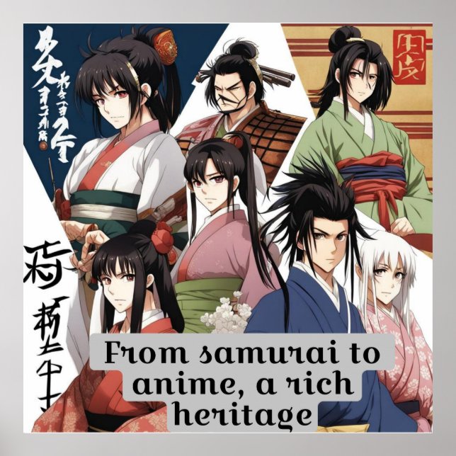 Affiche Patrimoine Riche Du Japon (Devant)