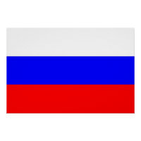 Affiche patriotique avec drapeau de la Russie