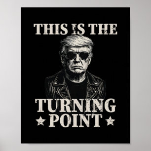 Affiche Patriotique États-Unis Trump Fier Américain C'est