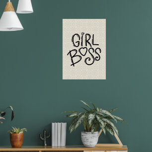 Affiche Patron de fille