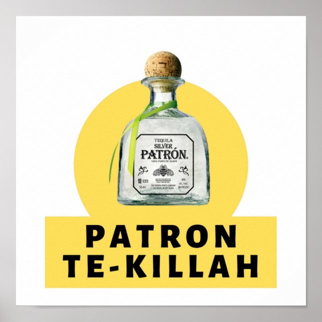 Affiche Patron Tequila (Devant)