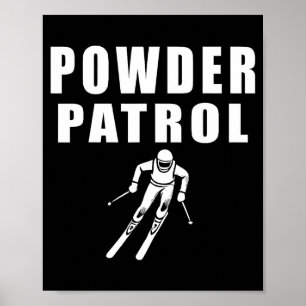 Affiche Patrouille de poudre