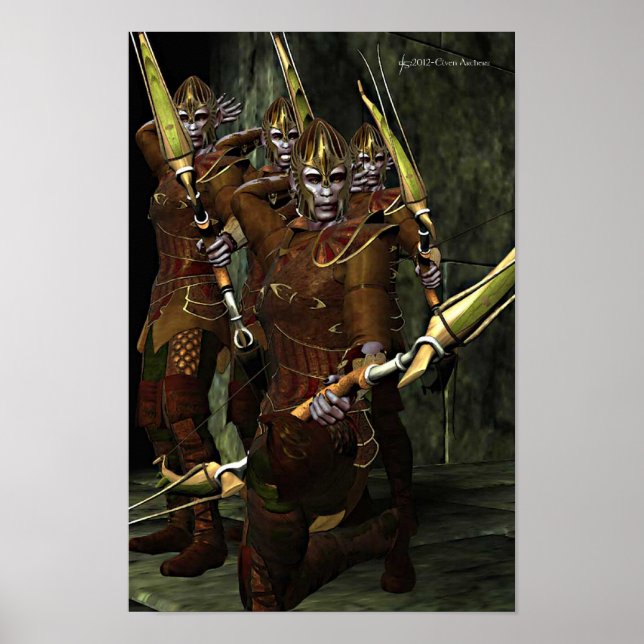 Affiche Patrouille des elfes (Devant)