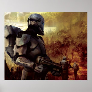 Affiche Patrouille du Commandement du Clone