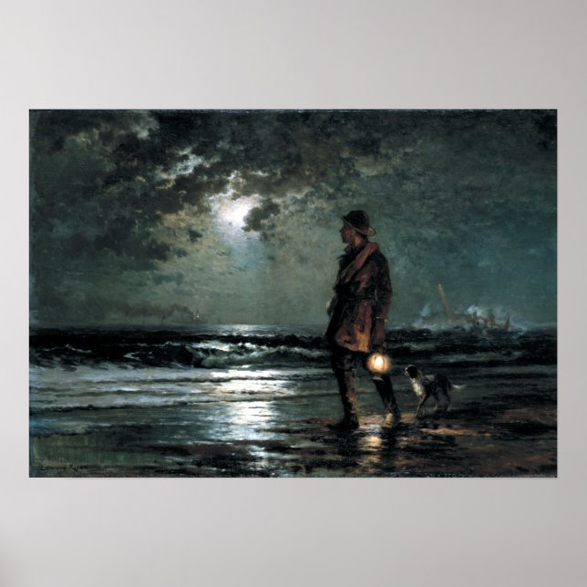 Affiche Patrouille pour sauver la vie d'Edward Moran (Devant)