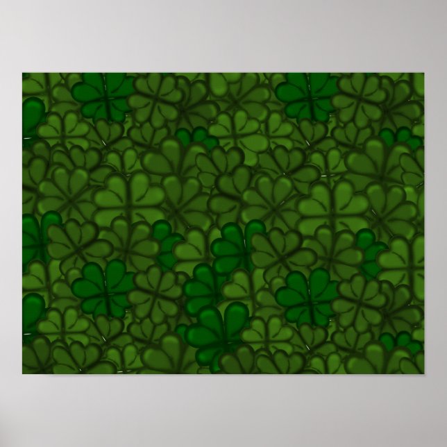 Affiche Pattern St Patrick (Devant)