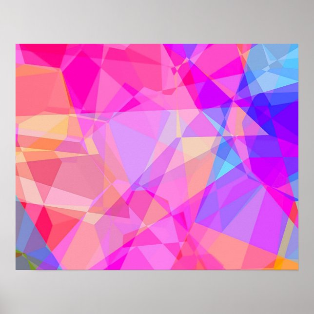Affiche Patters de Colorful Abstract (Devant)