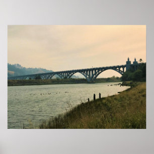 Affiche Patterson Bridge, Gold Beach, Oregon