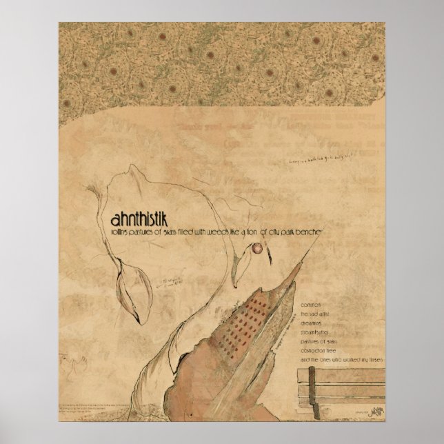 Affiche Pâturages d'herbe... (Devant)