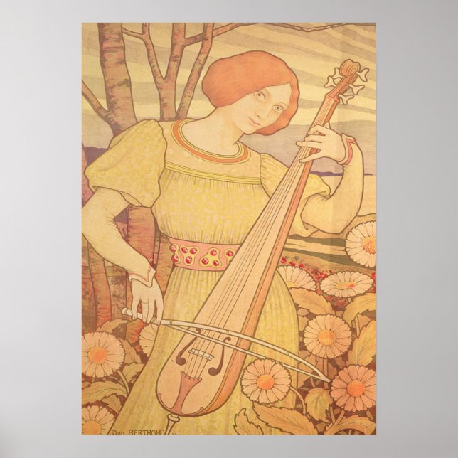 AFFICHE PAUL BERTHON (Devant)