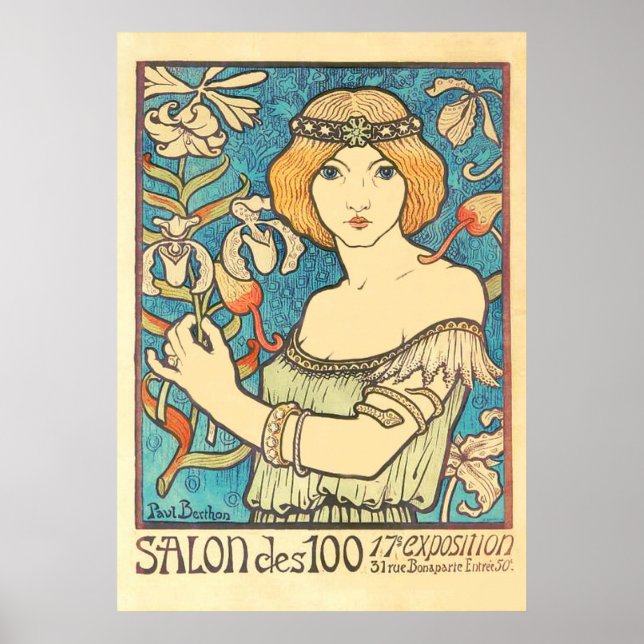 Affiche Paul Berthon (Devant)