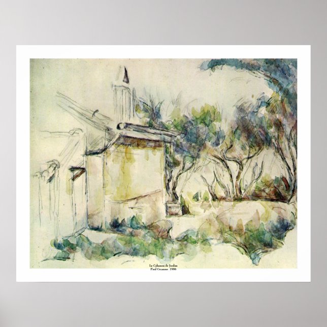 Affiche Paul Cezanne (Devant)