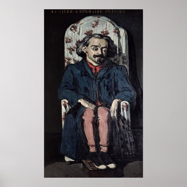 Affiche Paul Cezanne | Achille Emperaire c.1886 (Devant)