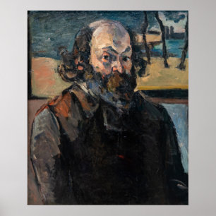 Affiche Paul Cezanne - Autoportrait