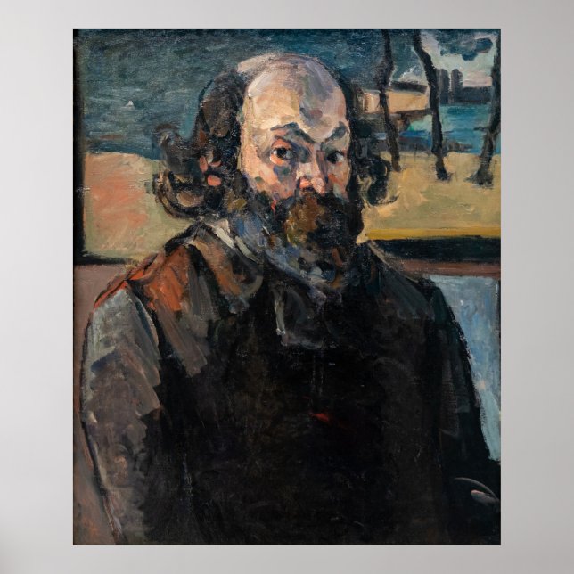 Affiche Paul Cezanne - Autoportrait (Devant)