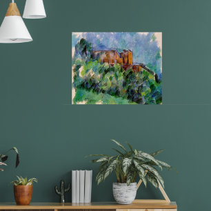 Affiche Paul Cezanne - Château Noir