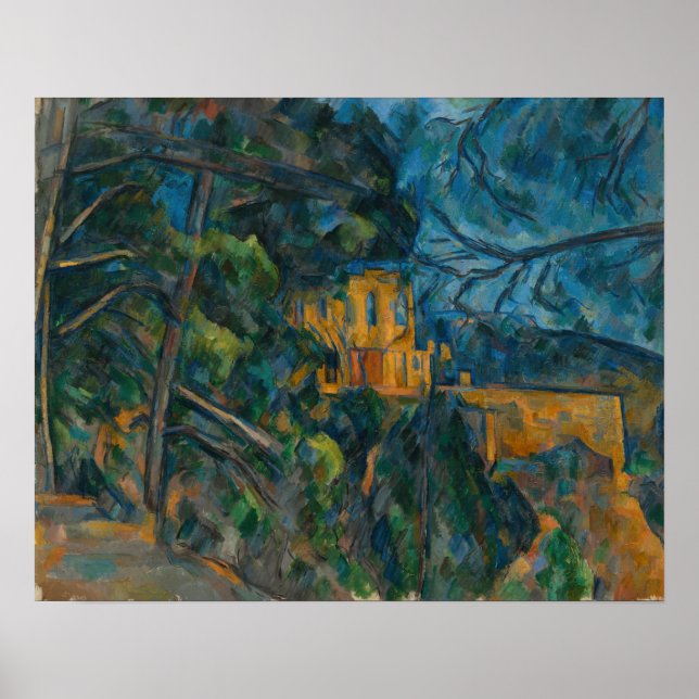 Affiche Paul Cezanne - Château Noir (Devant)