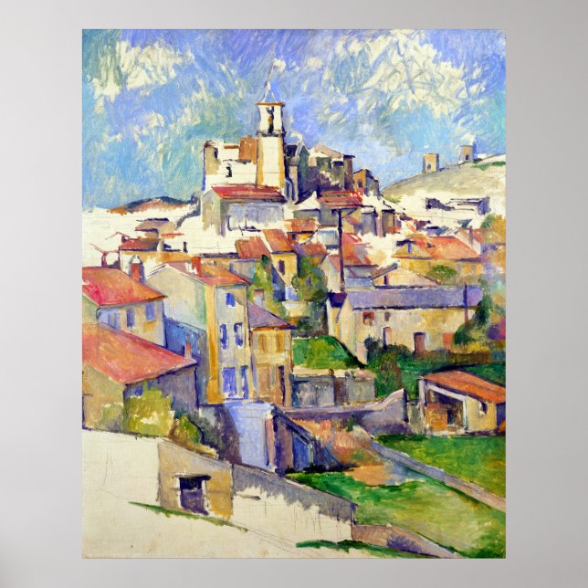 Affiche Paul Cezanne Gardanne (Devant)