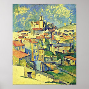 Affiche Paul Cezanne - Gardanne