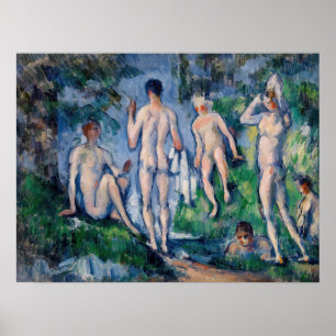 Affiche Paul Cezanne - Groupe des Bathères
