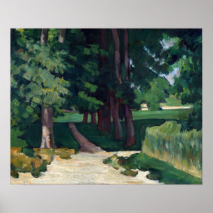 Affiche Paul Cézanne L'avenue du Jas de Bouffan
