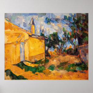 Affiche Paul Cezanne - Le Cabanon de Jourdan