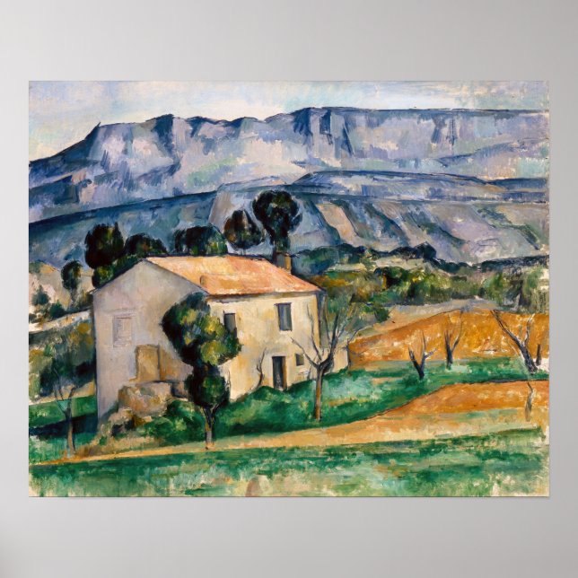 Affiche Paul Cezanne - Maison en Provence (Devant)