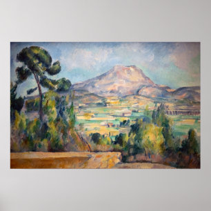 Affiche Paul Cezanne - Mont Sainte-Victoire