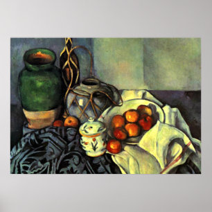 Affiche Paul Cezanne - Nature morte aux pommes