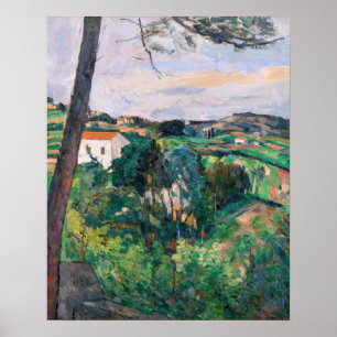 Affiche Paul Cezanne - Pin d'Astaque