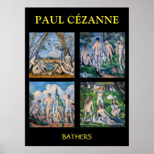 Affiche Paul Cezanne - Sélection des chefs-d'oeuvre de Bat