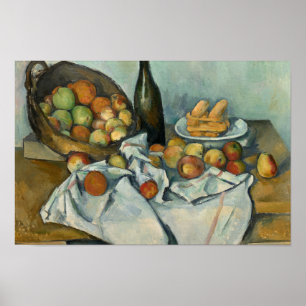 Affiche Paul Cezanne - The Basket of Apples