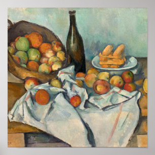 Affiche Paul Cezanne - The Basket Of Apples