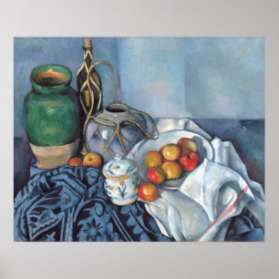 Affiche Paul Cézanne Vie morte avec pommes