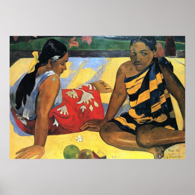 Affiche Paul Gauguin 19 (Devant)