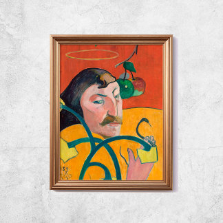 Affiche Paul Gauguin Autoportrait Art Moderne